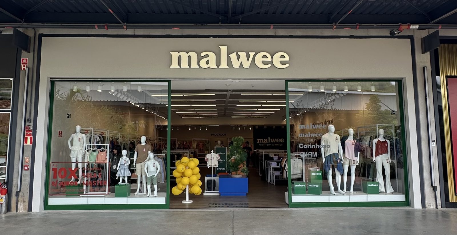 Obra Loja Malwee no Outlet Premium de Itupeva